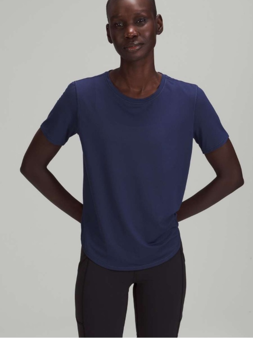 Lululemon High Neck Training and Running T-Shirt